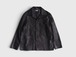 ULTERIOR “CALF LEATHER COVERALL JKT “
