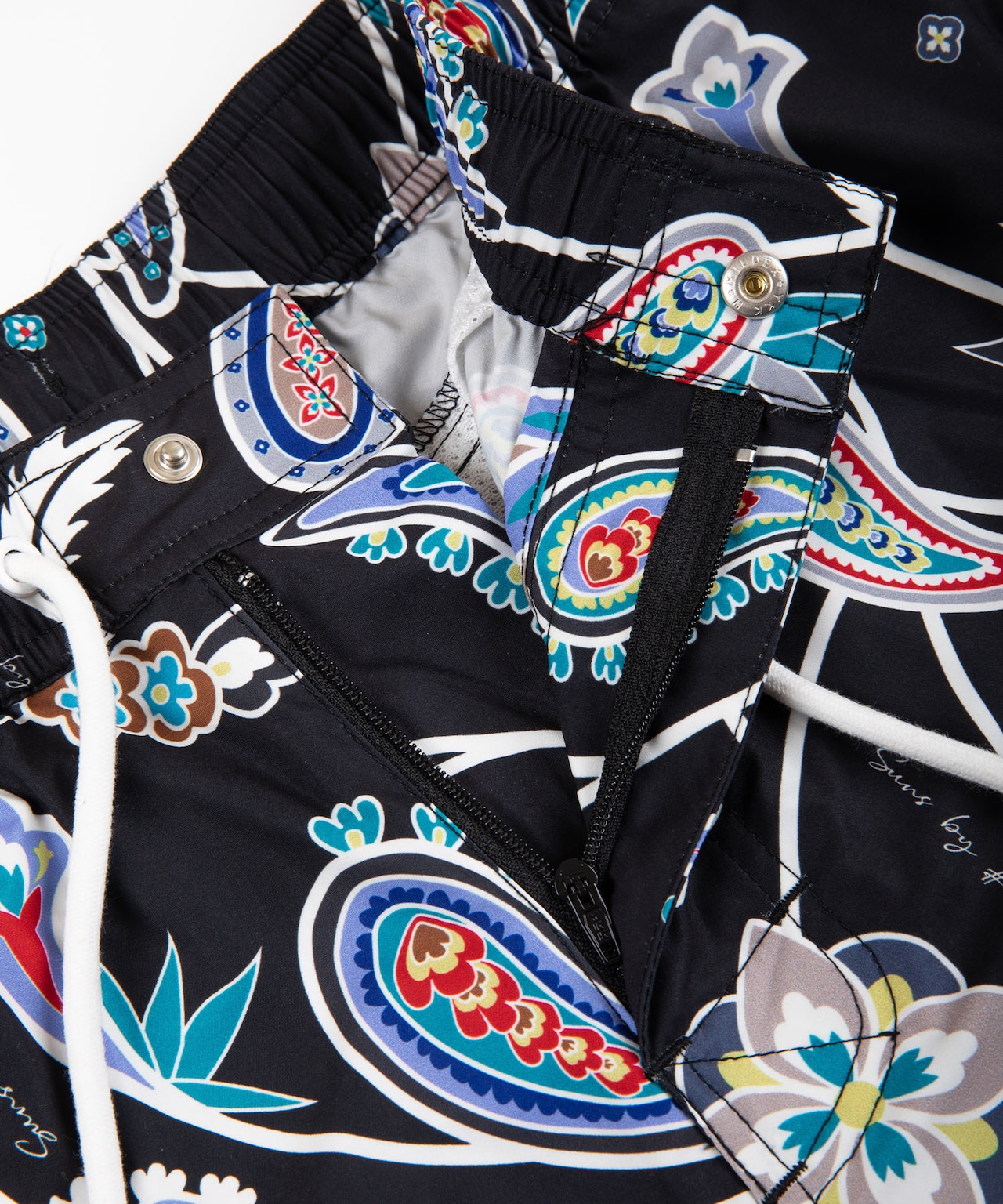 【SUNS】PAISLEY SIDE LINE BOARDSHORTS［RSW072］