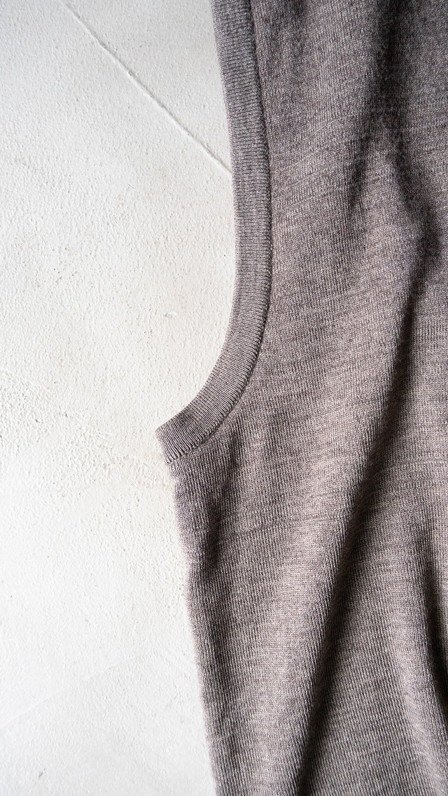 "breidhof" used Wool jersey vest