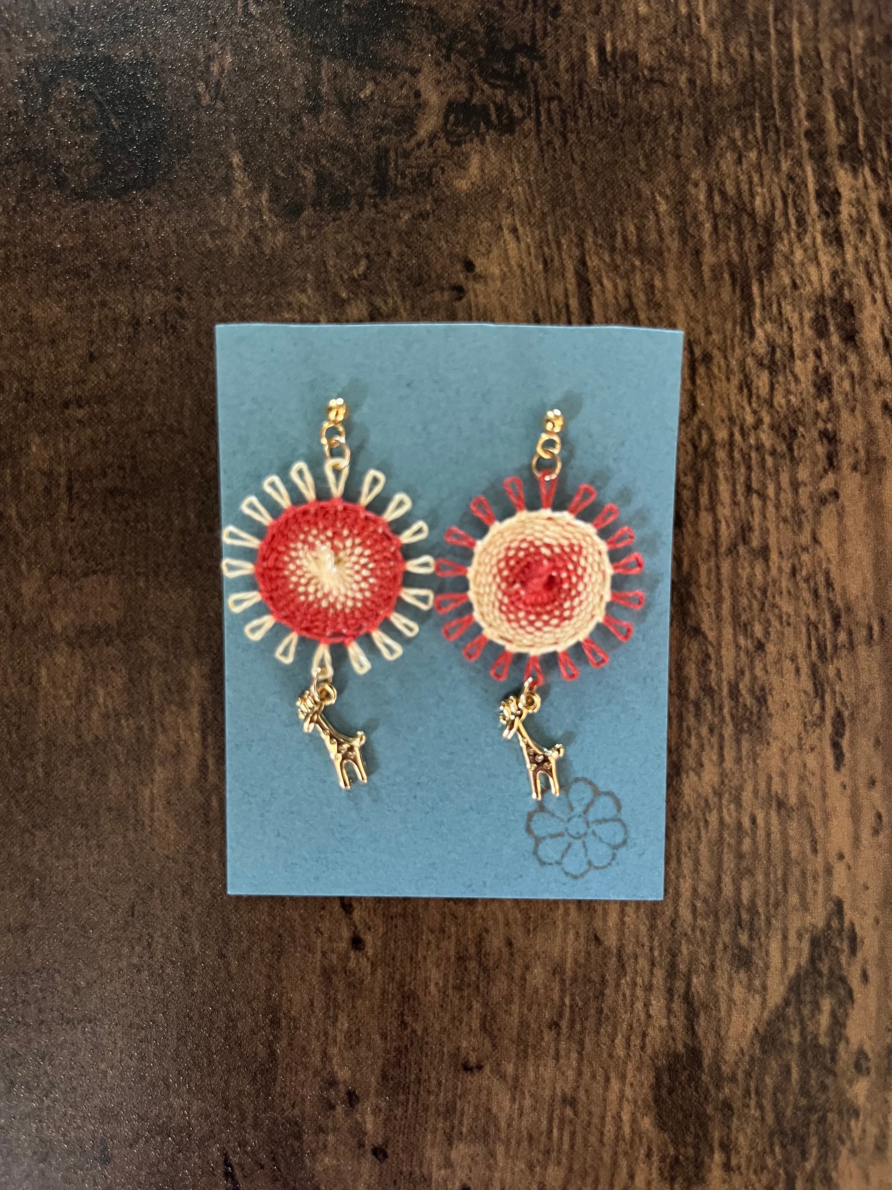 きりんと太陽ピアス