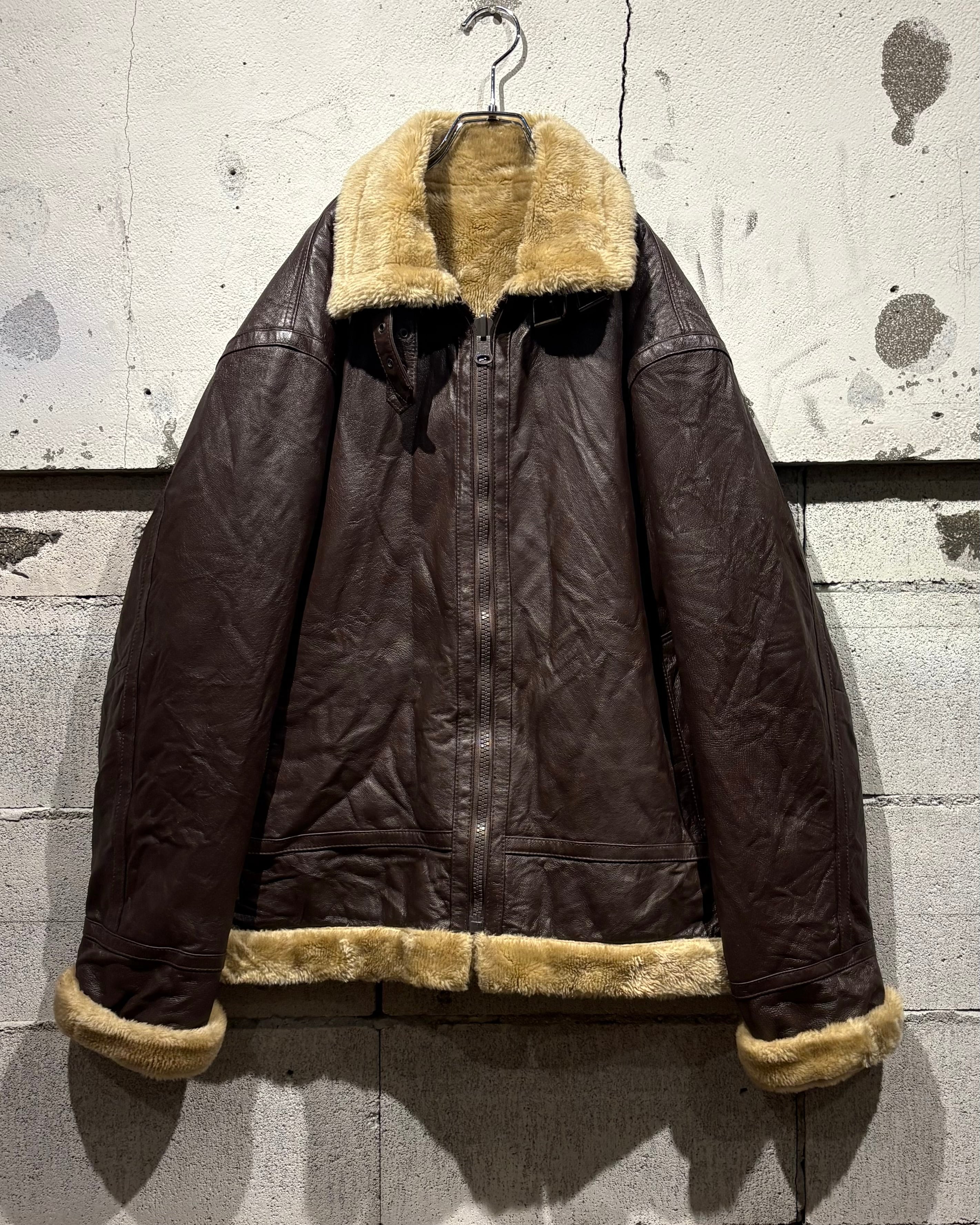 Caka otto】“完品” Vintage Loose B-3 Leather Jacket | Caka(カカ