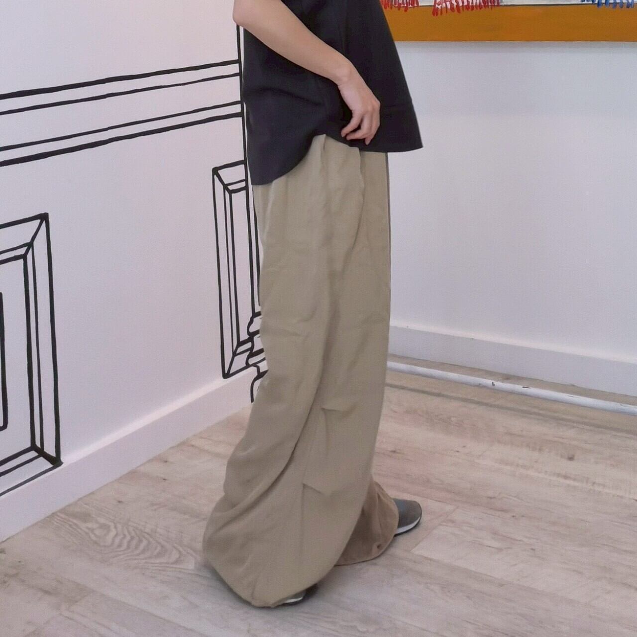 Dignite Collier 80268136　タック入りカーブパンツ