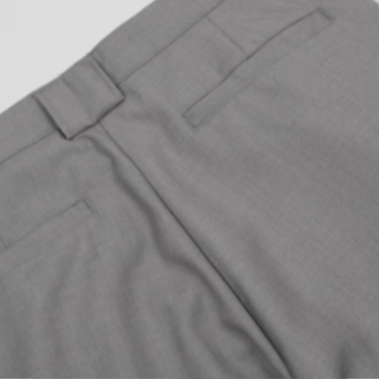 ダブルプリーツドレープパンツ　0886