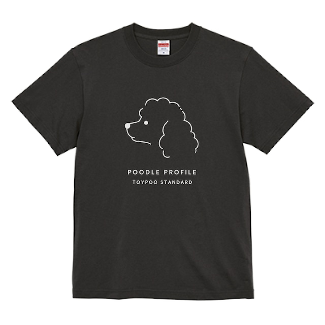 POODLE PROFILE|Tシャツ