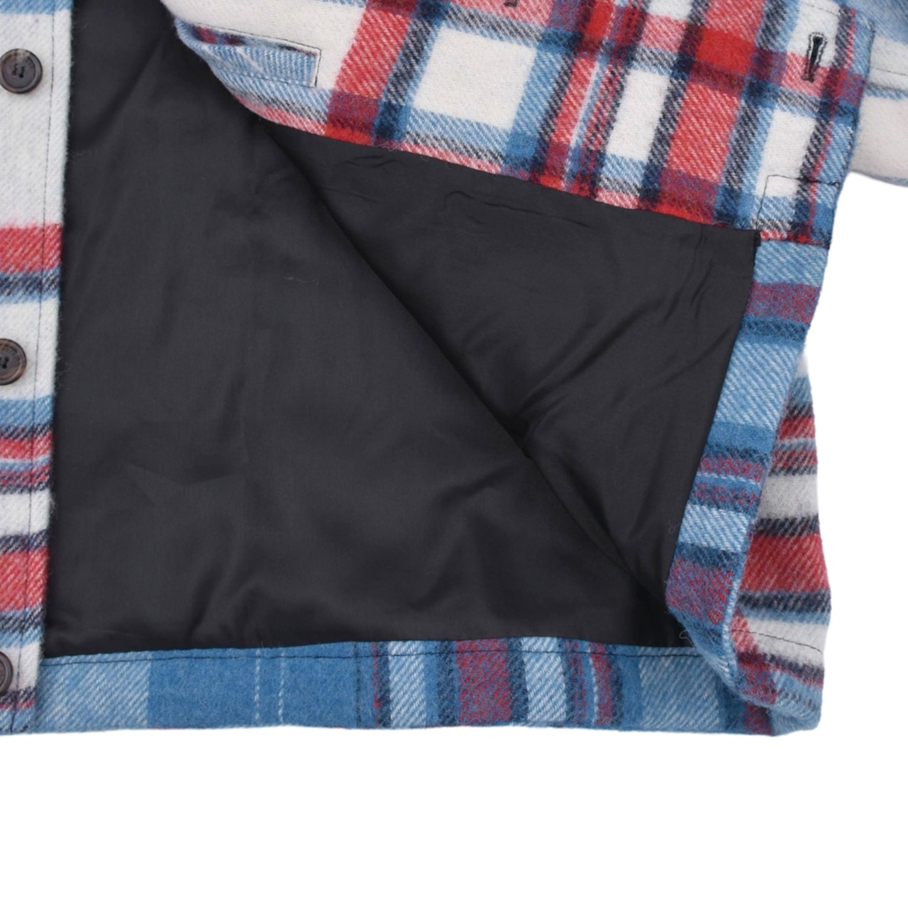 【WE11DONE】BLUE CHECK COACH JACKET - 14