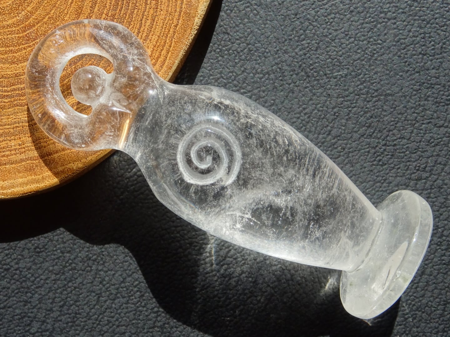 スパイラルゴッデス(クリアクォーツ) ~ひかりの女神~