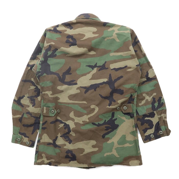 古着 90年代 U.S.MILITARY BDUジャケット ウッドランド ミリタリー 米