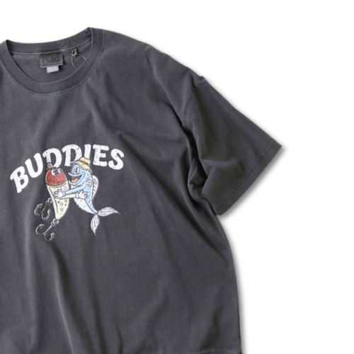 gym master - BUDDIES ビッグTシャツ (charcoal)