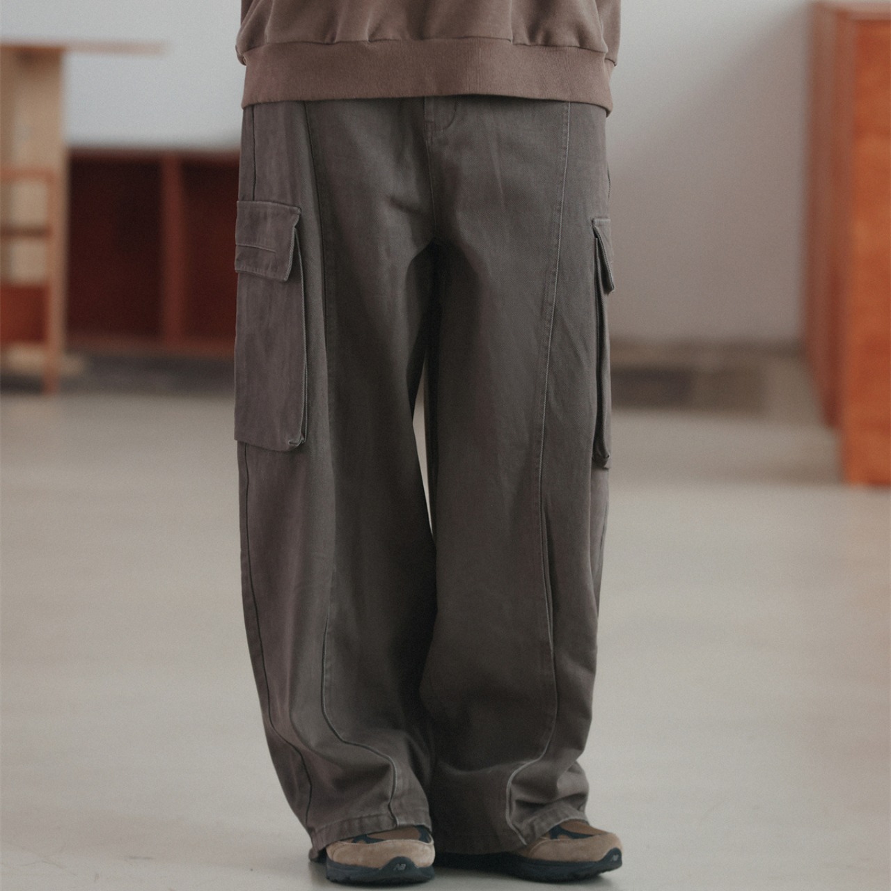 WIDE UTILITY コーデュロイカーゴパンツ N3450 - 1