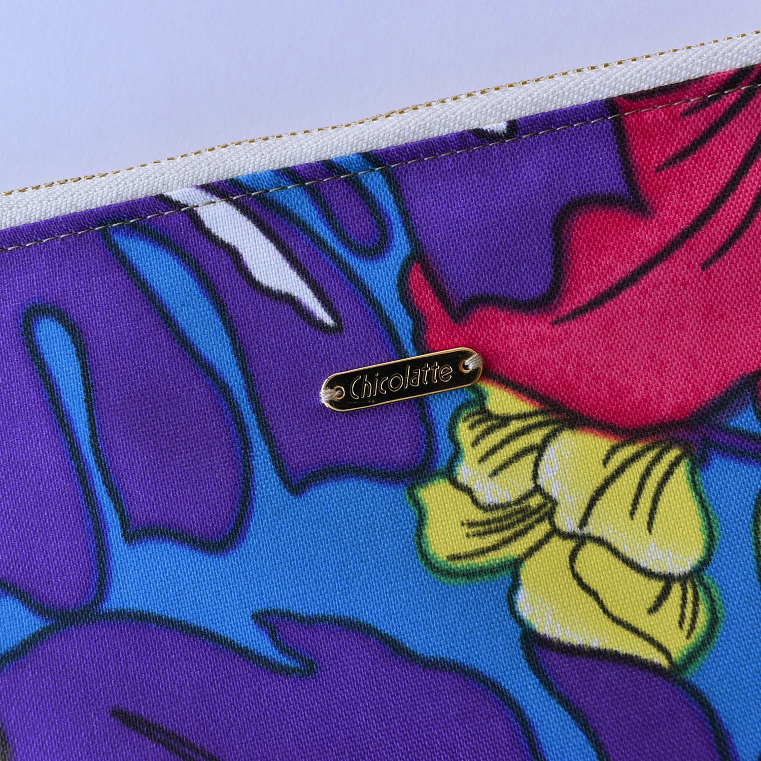 W ZIP POUCH / No,10215 | Chicolatte | チコラッテ