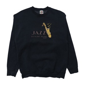 JAZZ CATALINA ISLAND SAXOPHONE SWEATSHIRT SIZE L (USED)