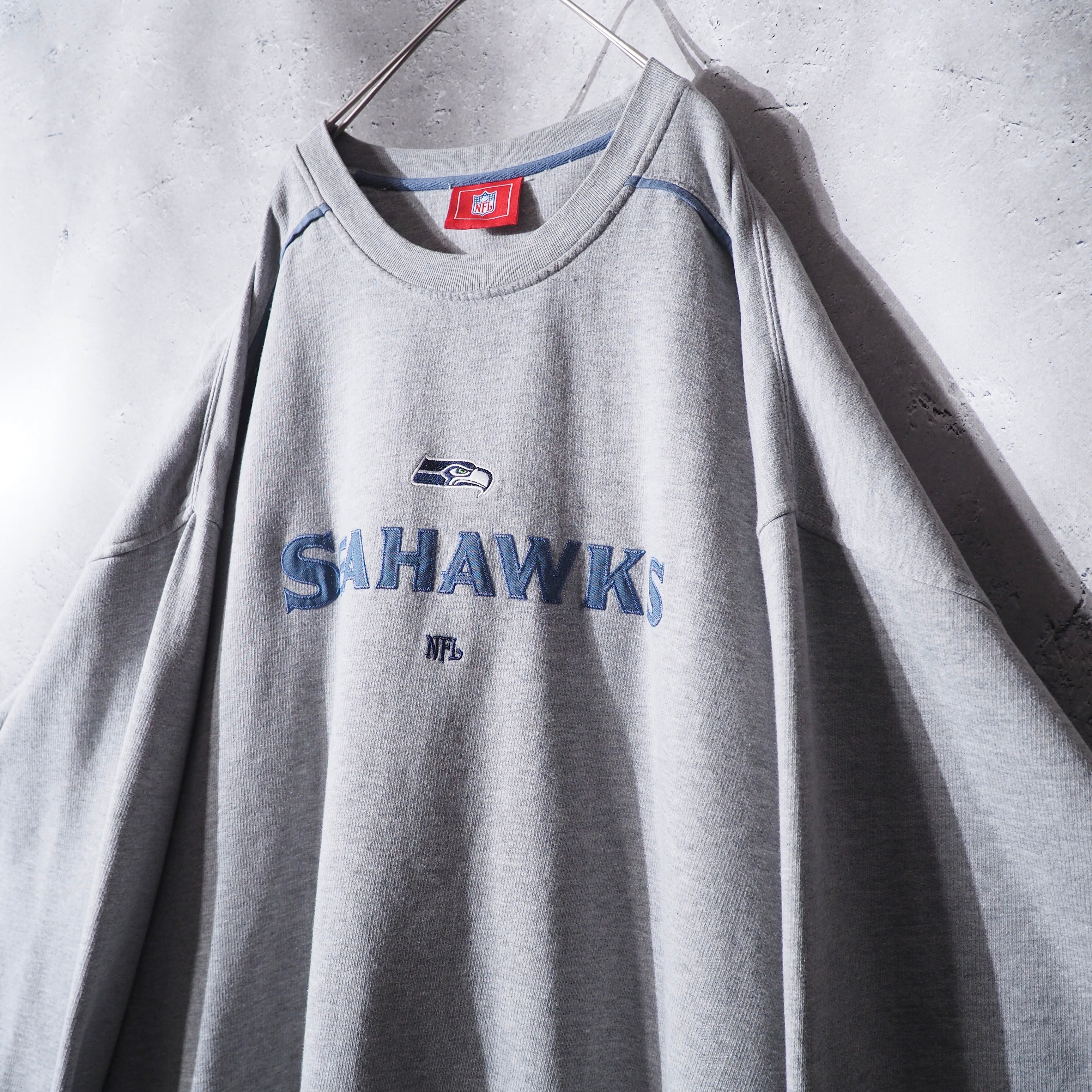 " NFL - Seahawks " King Over silhouette sweat shirt