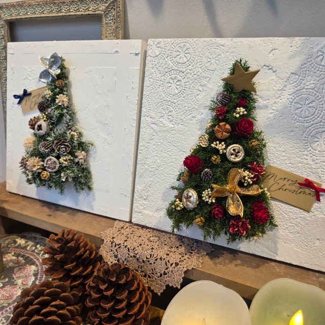 2025 冬のワークショップ予約　②クリスマスツリーボード