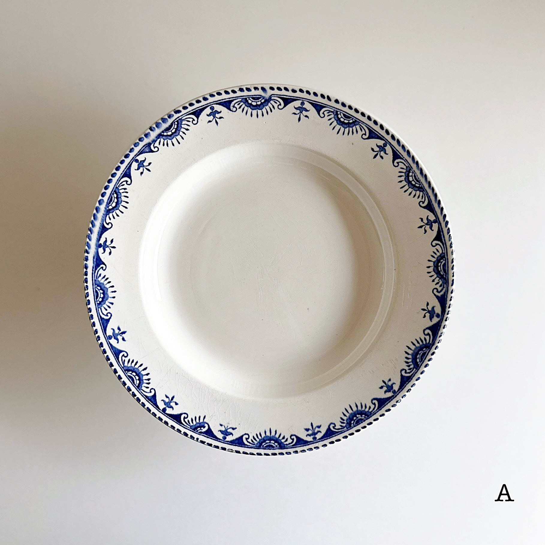 レア✨ フランスアンティーク ラヴィエ クレールフォンテーヌ コンポティエ ラヴィエ アンティーク クレールフォンテーヌ窯 フランスアンティーク