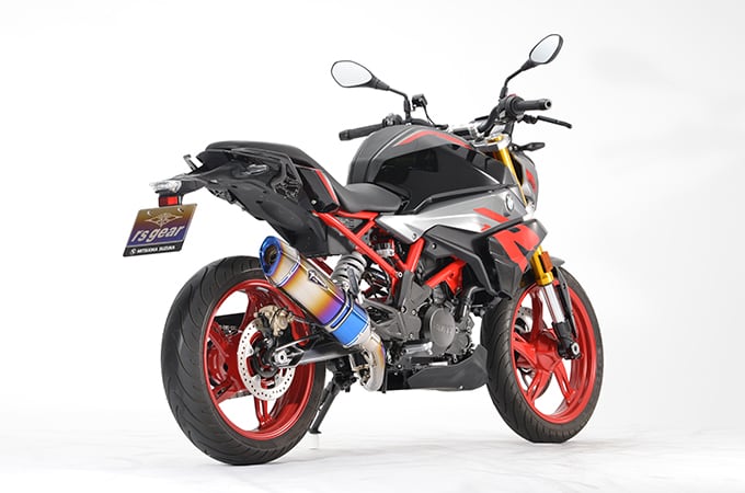 G310GS/R('23～) GTスペック フルエキゾースト チタンドラッグブルー