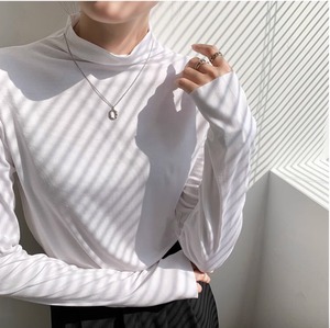 ボトルネック カットソーインナー 2306