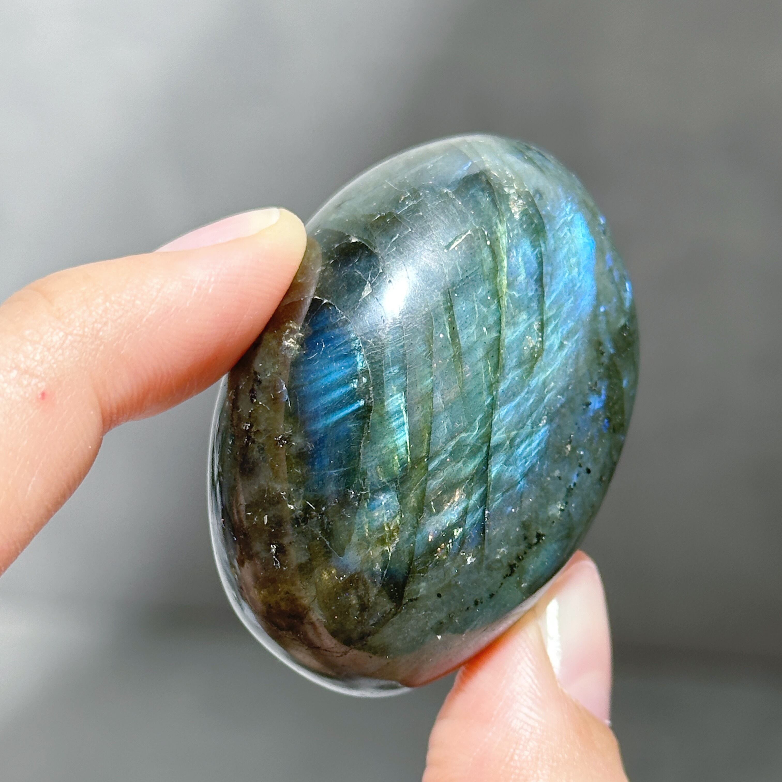 ラブラドライト パームストーン31◇ Labradorite palm stone ◇天然石