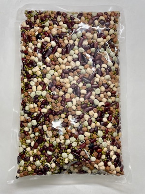 皮付きミックス豆　Whole mixed beans 1kg