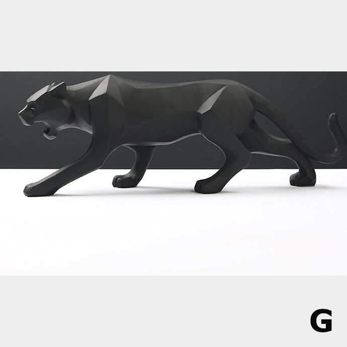 豹(ヒョウ)のクリエイティブ オブジェ | Russel 海外インテリア