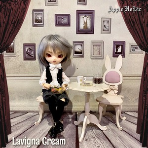 テーブル＆チェア L　Lavigna Cream Tea set M・ ラヴィーニャ クリーム ティーセット ミディブライス  (ruruko ハルモニアブルーム サイズ )