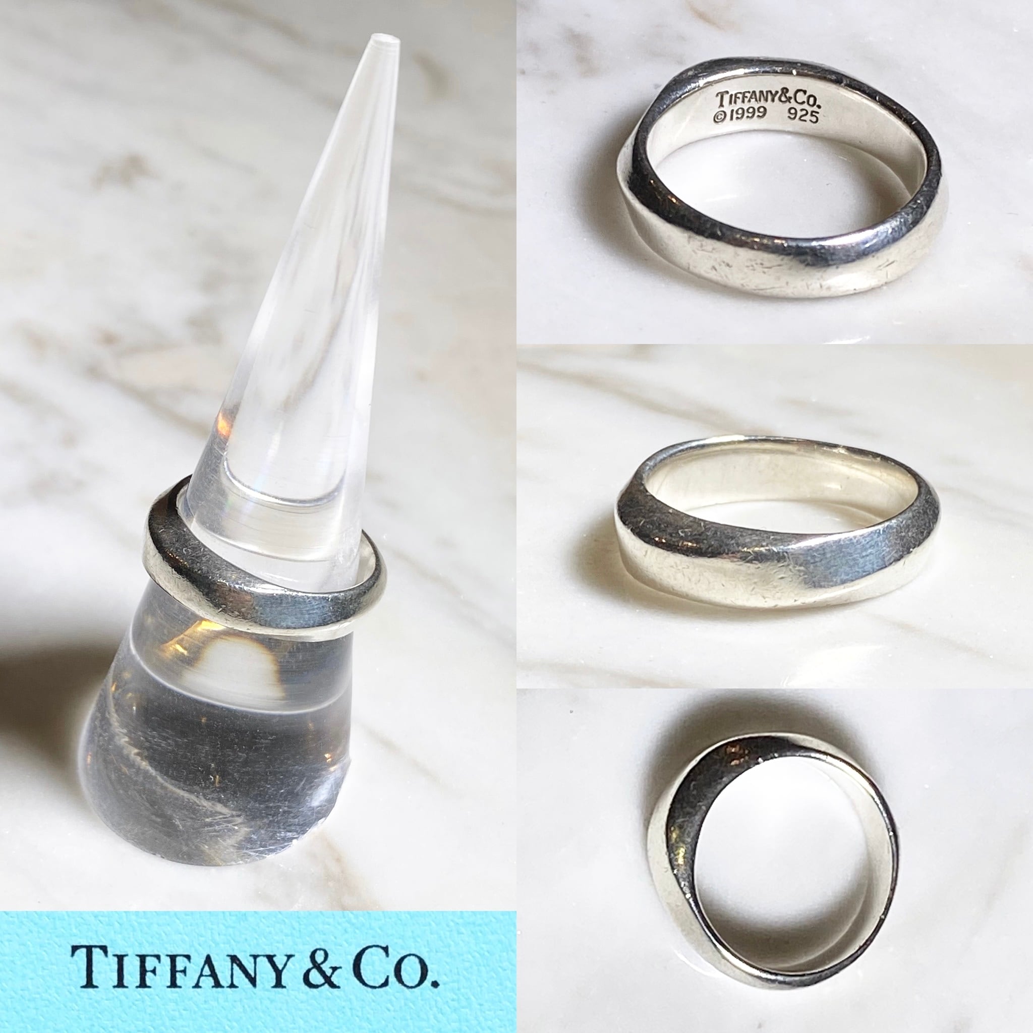 TIFFANY&Co. 1999 リング 925 ティファニー TIFFANY＆CO 1837ナ