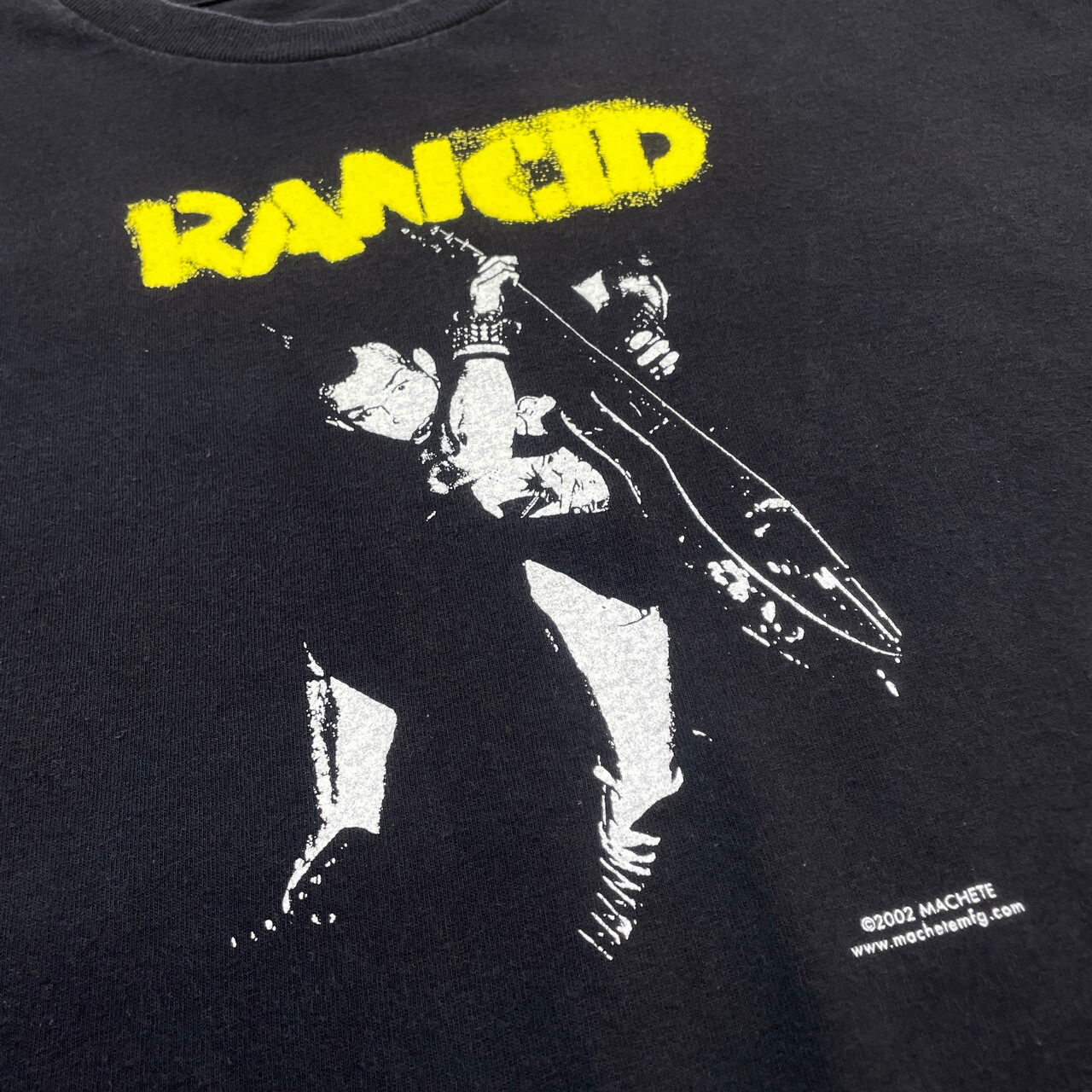 00年代 RANCID パンク バンドTシャツ バンT メンズL相当 古着 00s 2002 