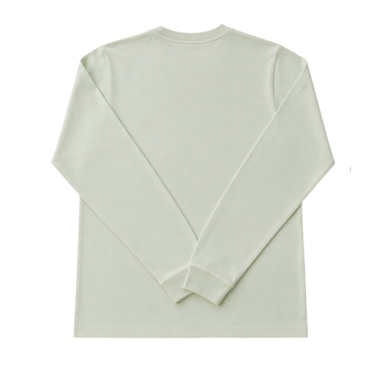 【THE ESSENTIAL LOGO L/S TEE】HARBOR GLOW(Pale Lime) 画像5