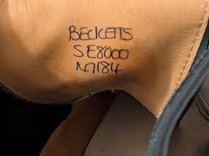 ★定価36.52万円・新品未使用★ ジョンロブ プレステージライン　ベケッツ BECKETTS　ブラック ミュージアムカーフ　サイズ5E, 5.5E, 6.5E　箱等付属