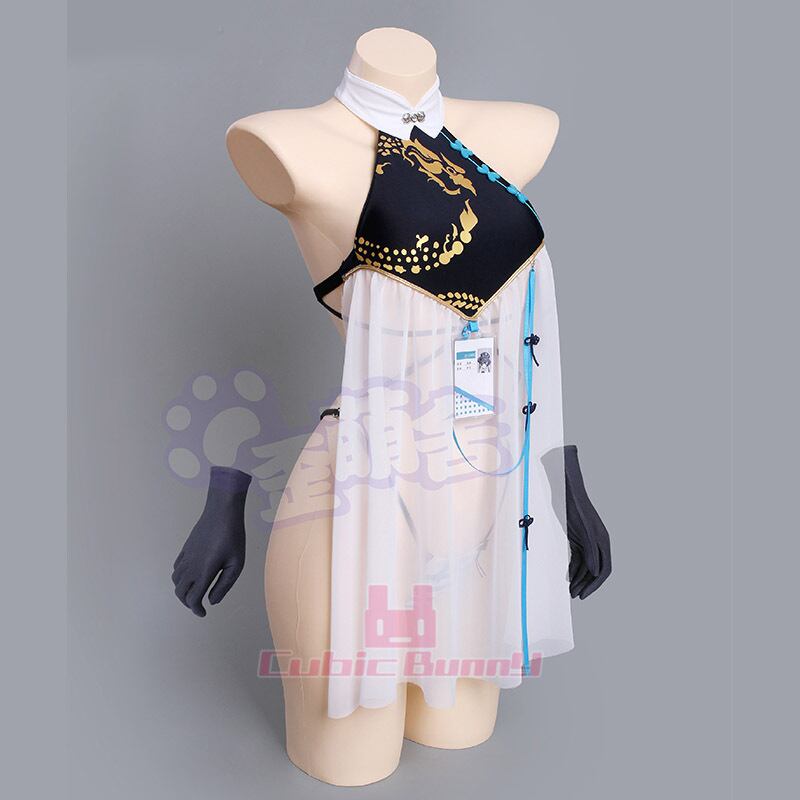 ブルアカ 竜華キサキ チャイナドレス フルセット（歪萌舍 DISH