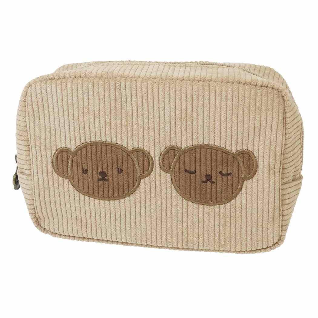 CORAL&TUSK [Glasses Pouch] メガネモチーフ 刺繍 ポーチ(コーラル