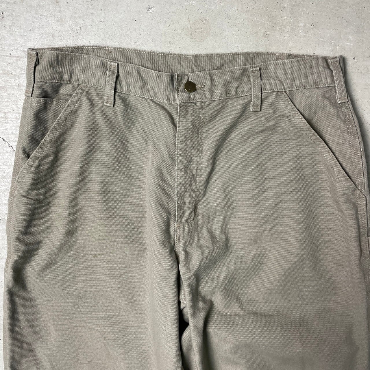 美品　カーハート　ダックショーツ　w34 W42】Carhartt カーハート ダック生地 ペインターショーツ