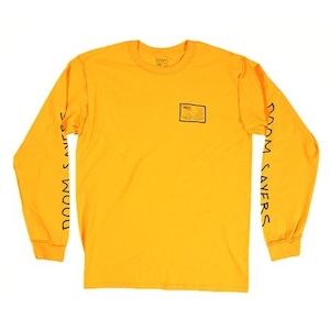 Doom Sayers / Inside Out Snake Shake Long Sleeve T Shirt Yellow