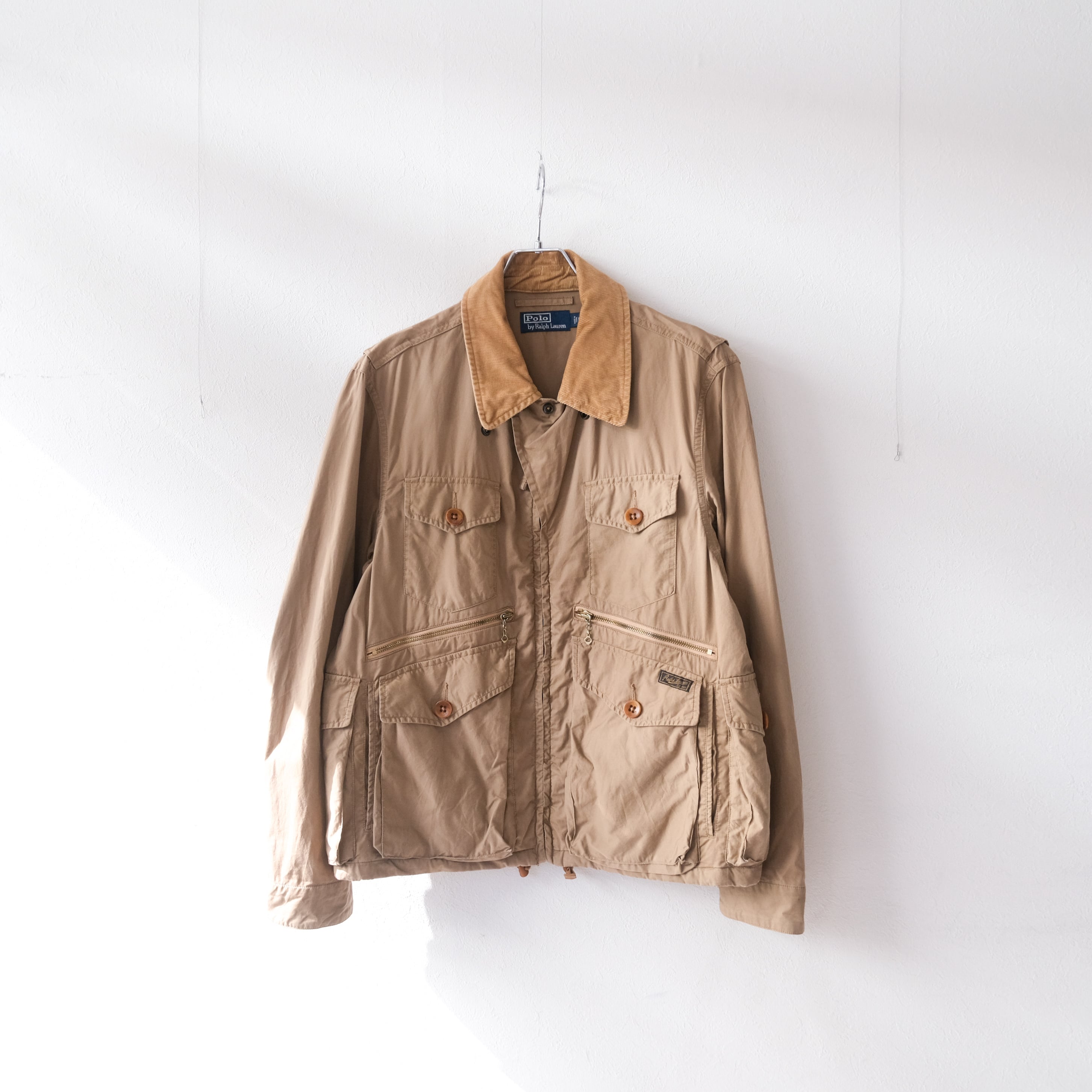 Polo by Ralph Lauren” -fishuntex TYPE- cotton poplin fishing