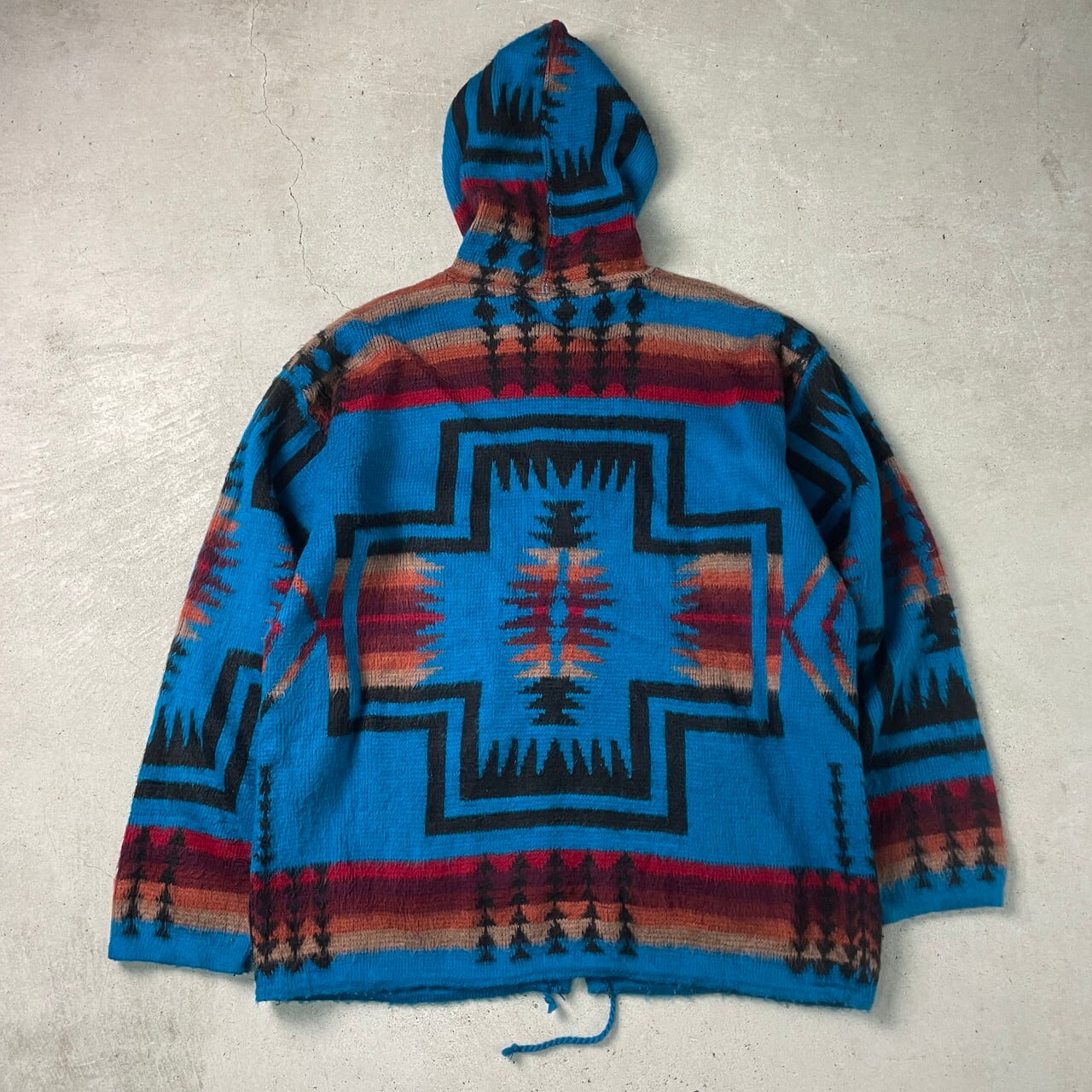 80s vintage エクアドルニット カーディガン カウチン フェアアイル