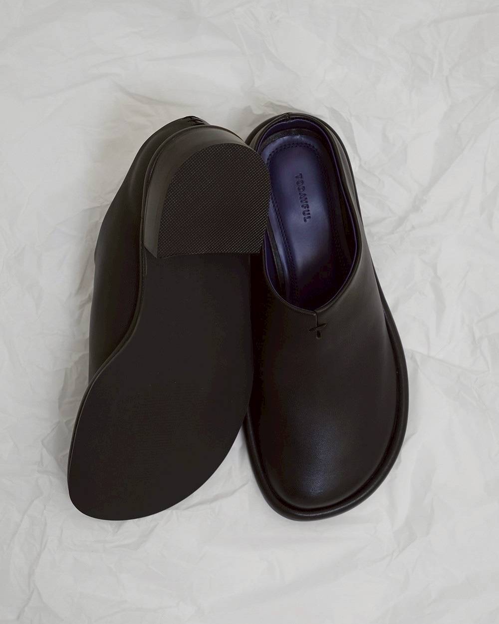 TODAYFUL(トゥデイフル) Slide Leather Shoes | サウスオレンジ