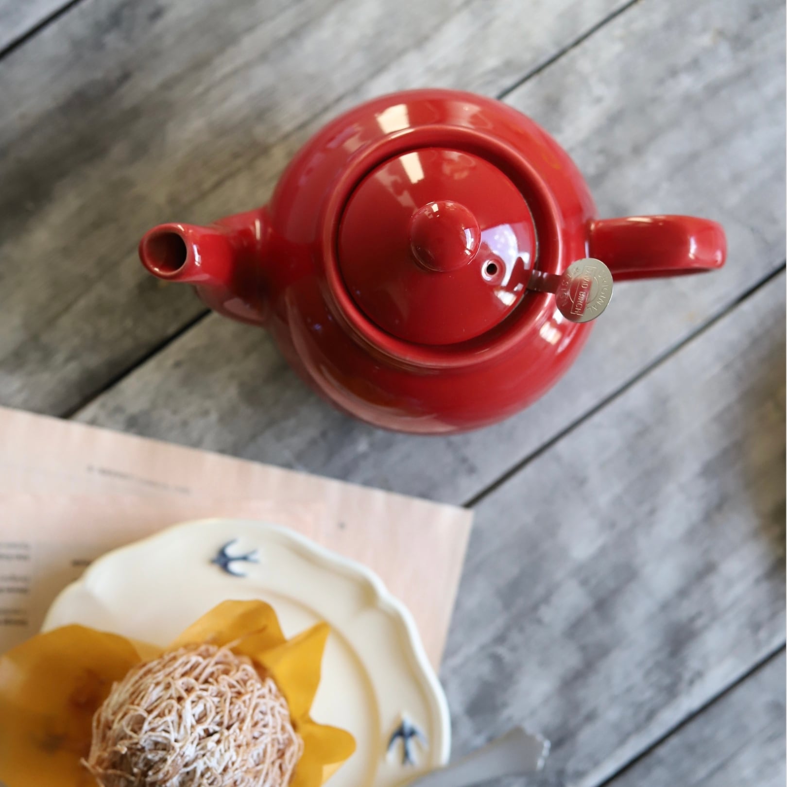 ティーポット 2カップ 600ml ワインレッド | London Pottery ロンドン