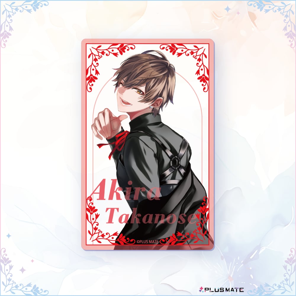 PLUSMATE クリアチェキ風カード 高野瀬明