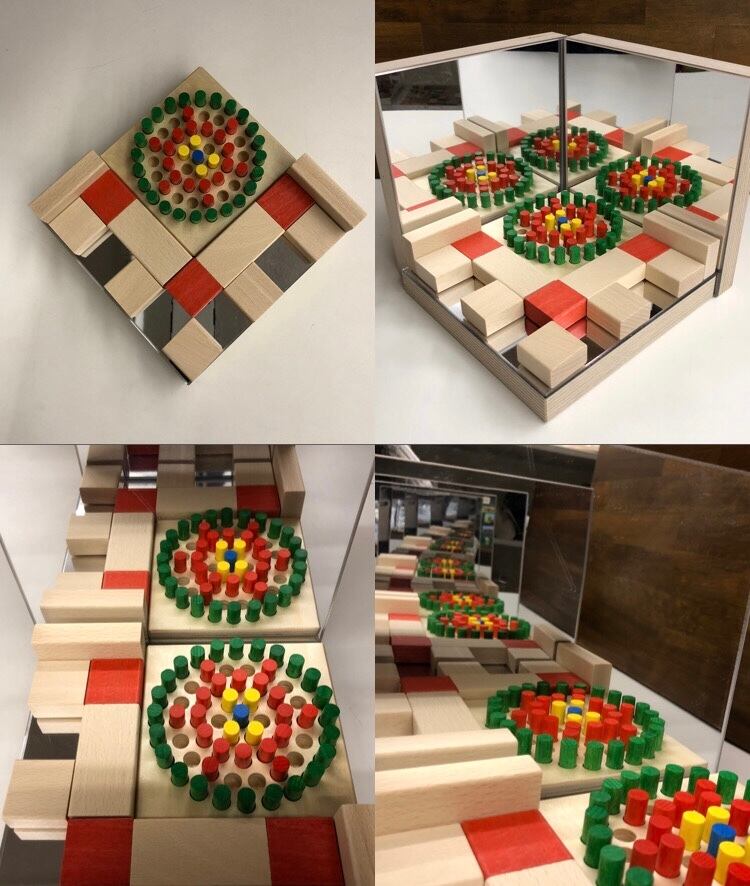 Dusymaデュシマ社 / ウール・レンガ積木 補充用 色付 | wg-anne