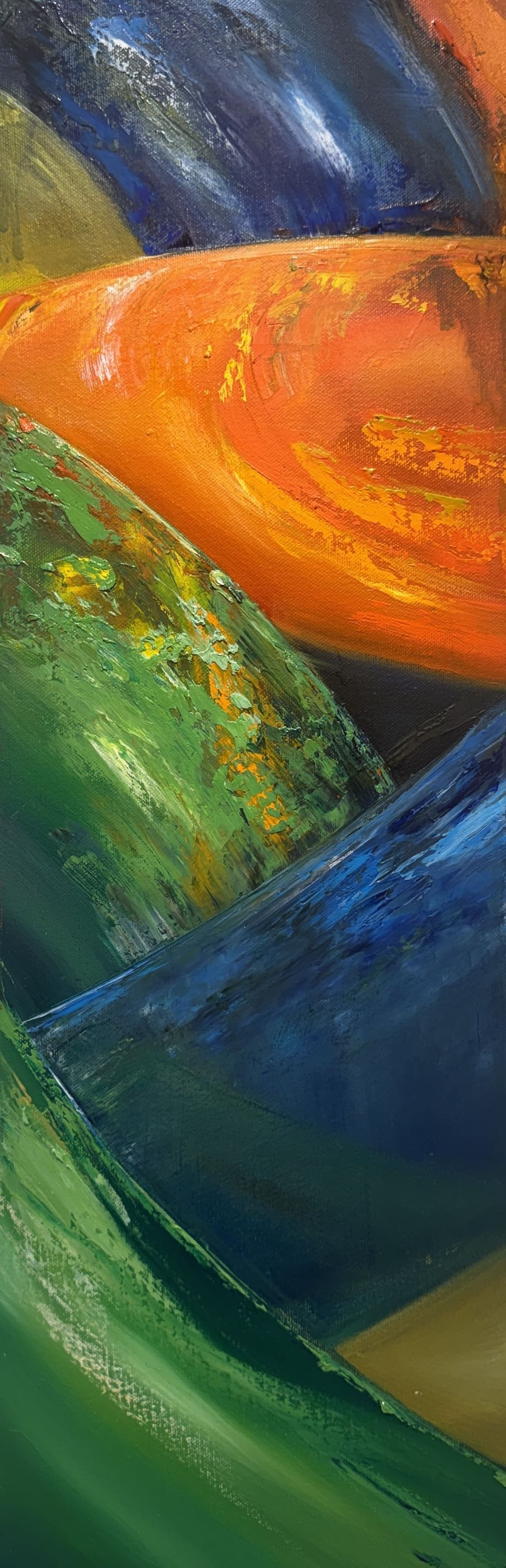 WAKANA “Adjacent Balloon - Blue & Yellow Green”