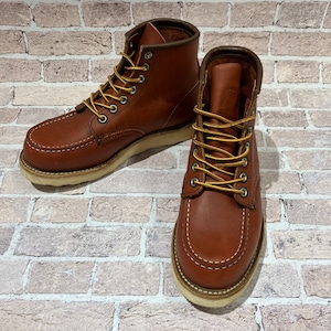 RED WING 8875 BOOTS BROWN SIZE 5E