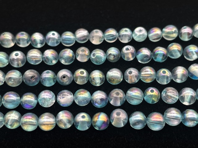 ハンドメイドビーズ素材セット（アクアオーラ）