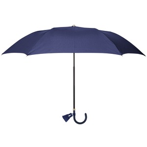 スマートブレラ折傘シンプル　ネイビー