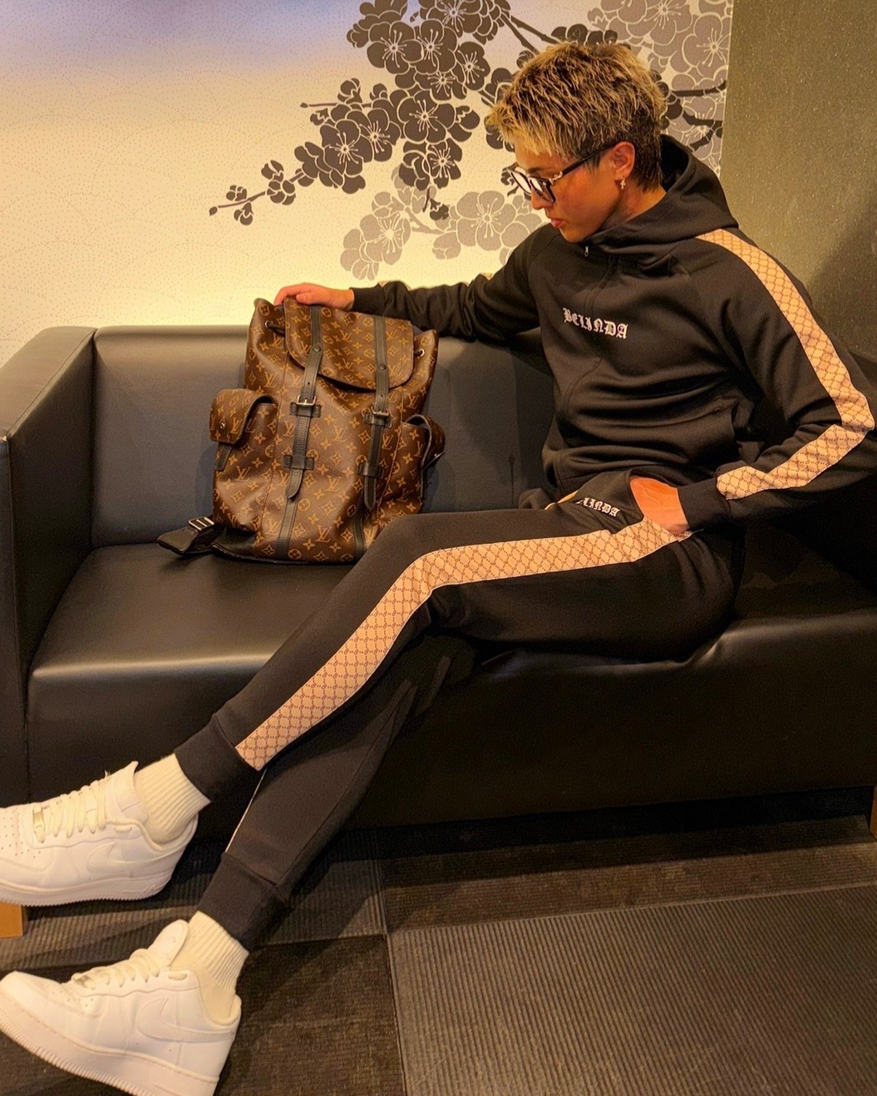 MONOGRAM LINE SWEAT PANTS【BB25033】