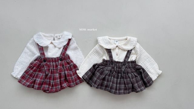 [mimimarket] check kan skirt