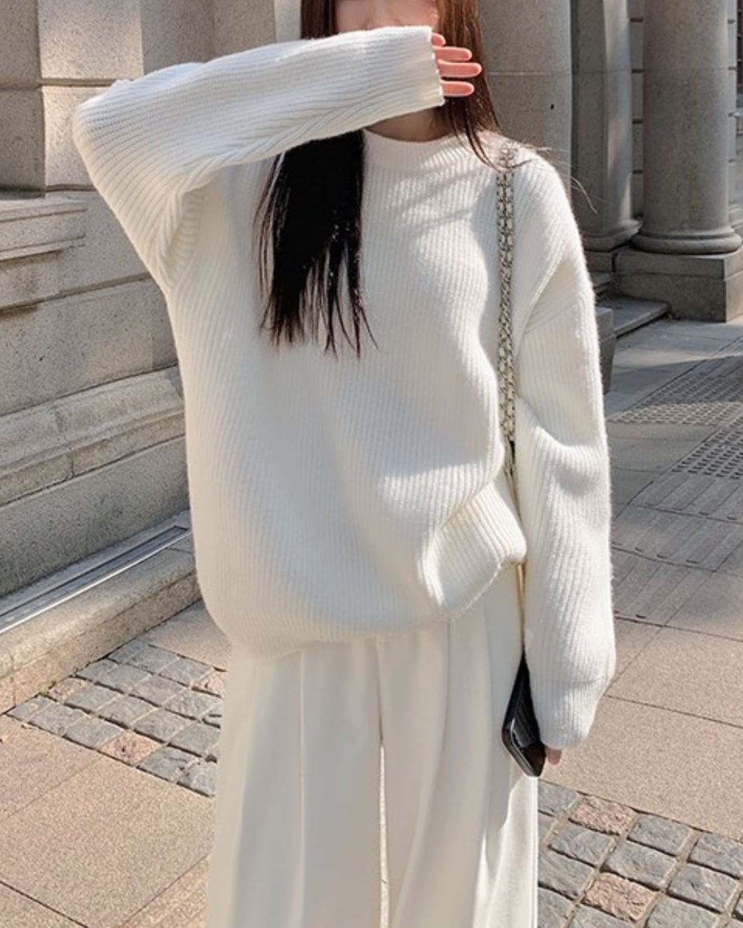 プルオーバールーズニット A24262