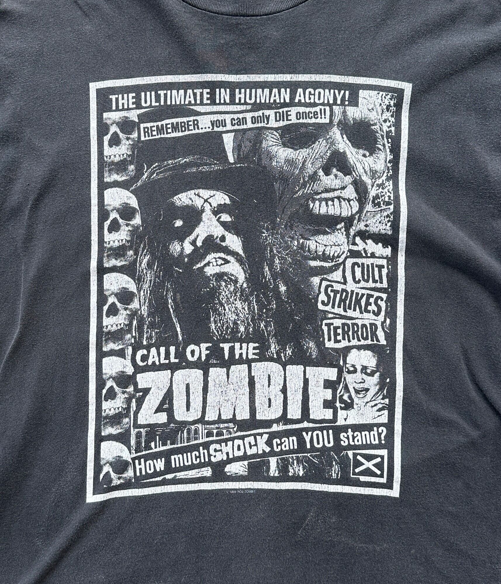 ROB ZOMBIE- Vintage 90s L Print T-shirt | BEGGARS BANQUET公式通販