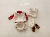ベルベベ / valubebe / もこもこベーグルベスト / 韓国子供服 / ベビー / 26winter〖取寄〗*6M~18M*