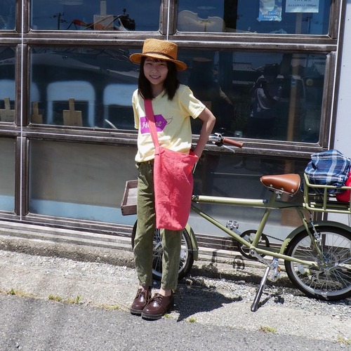 HOME　リネン ワンショルダーバッグL