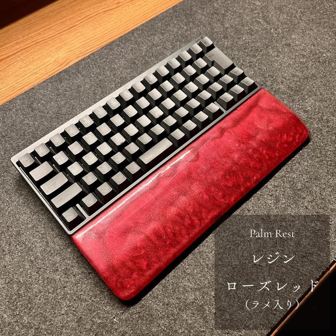 アームレスト パームレスト リストレスト マウスパッド おしゃれ 赤
