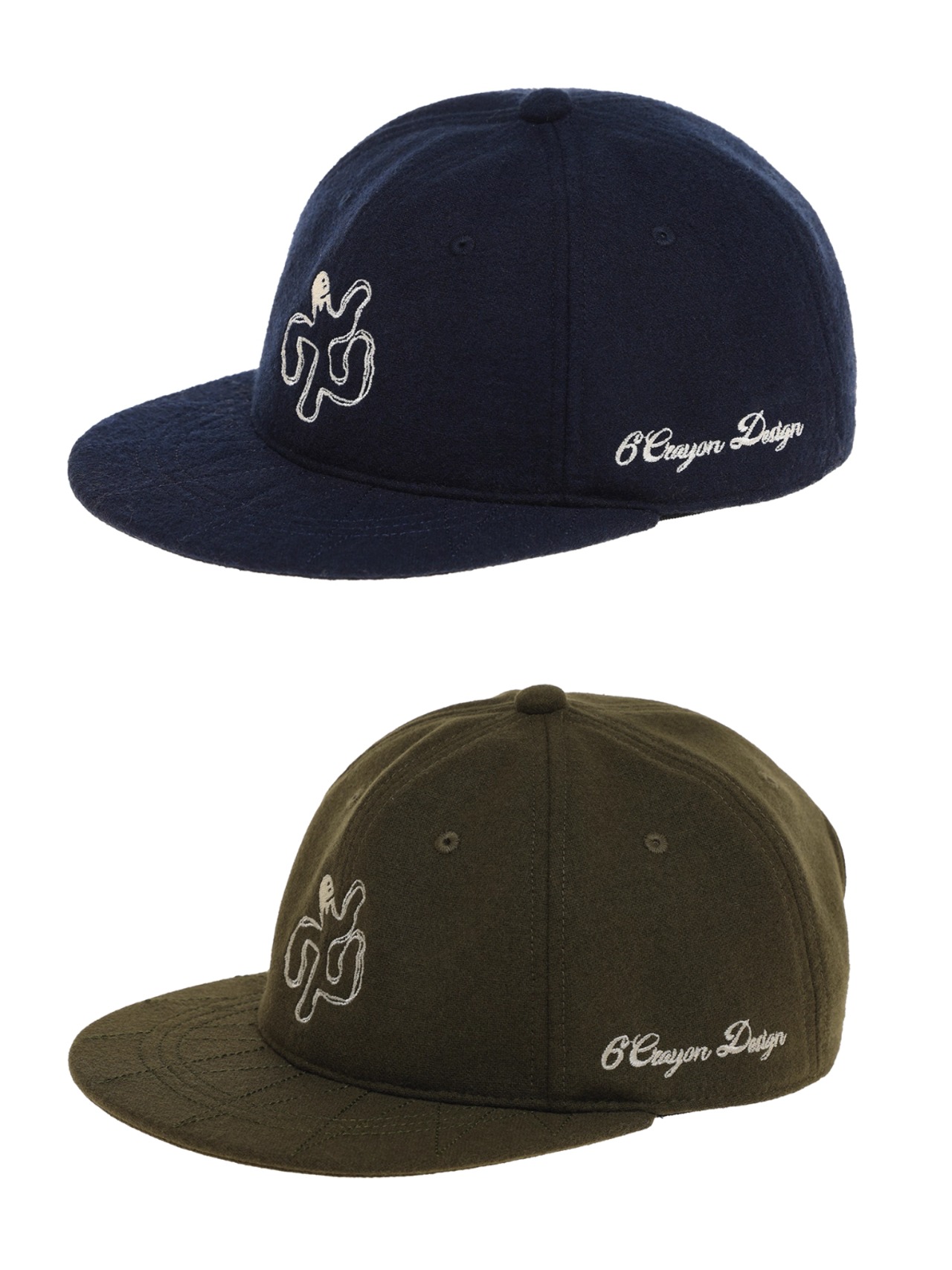 6CRAYON CRAFTED Vintage Wool Cap